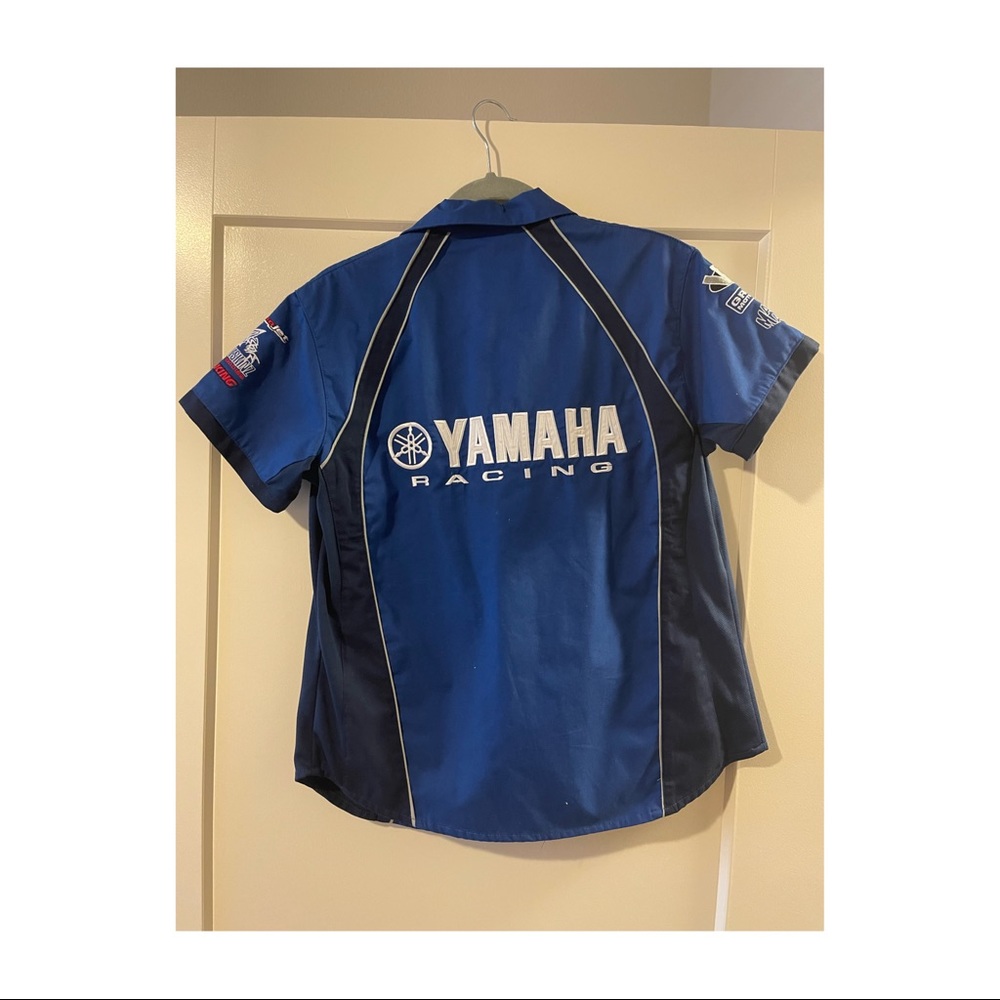 Yamaha Racing Button Up